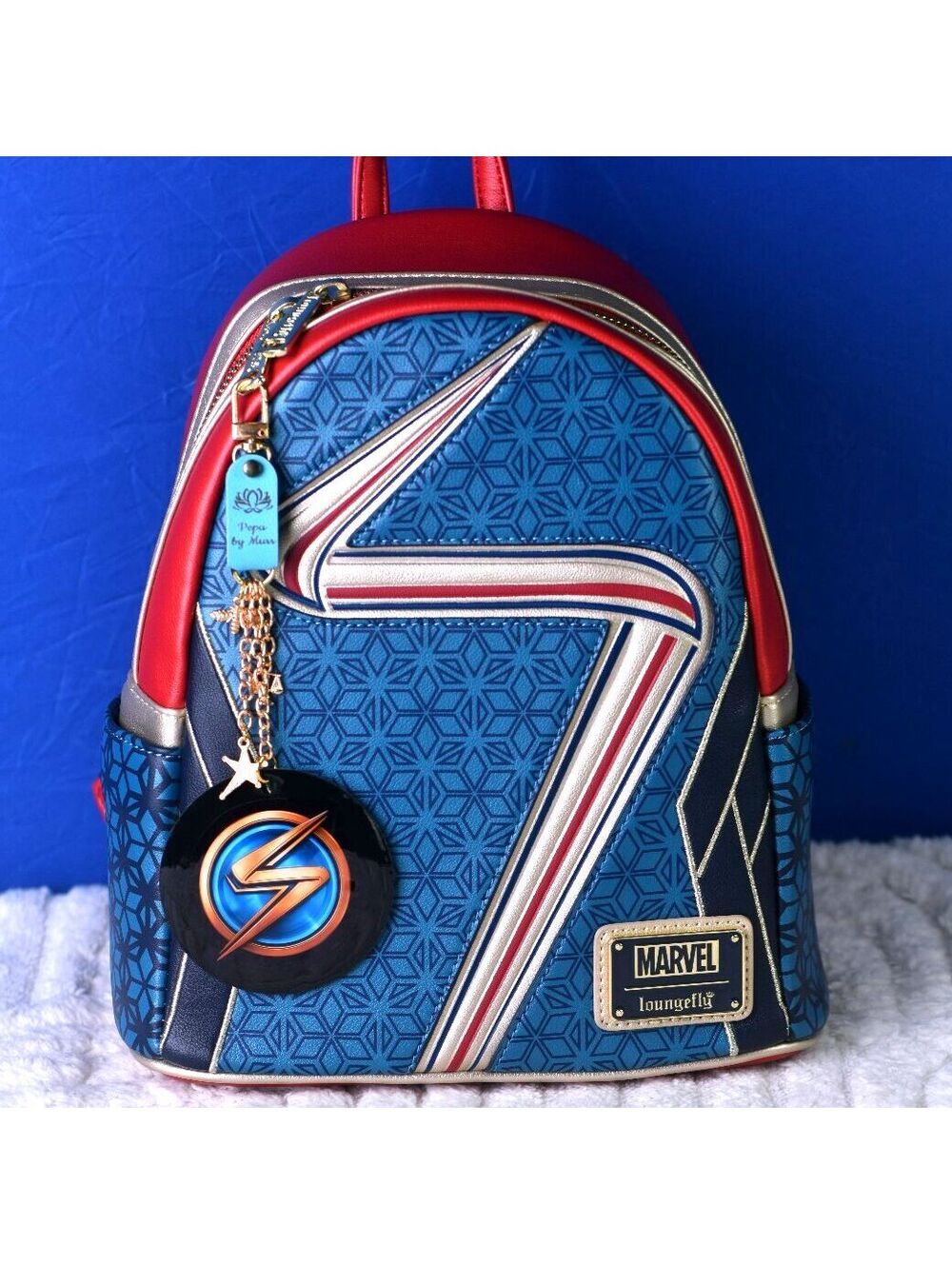 Loungefly Disney Parks Ms Marvel Mini Backpack - NWOT